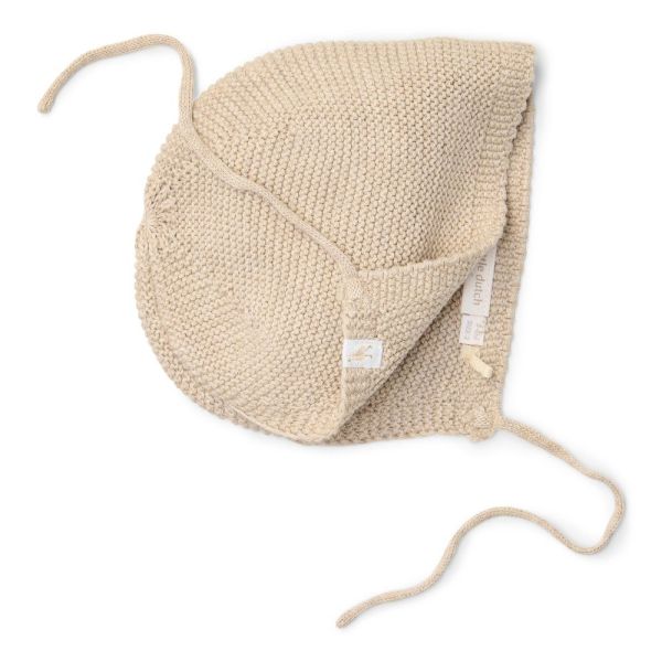 Bonnet en tricot - Soft Beige - 0-3 mois