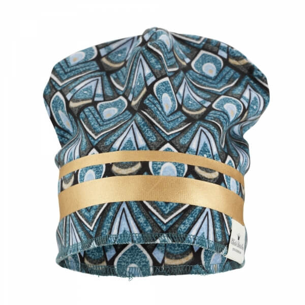 Bonnet bébé 6-12 mois Gilded everest feathers