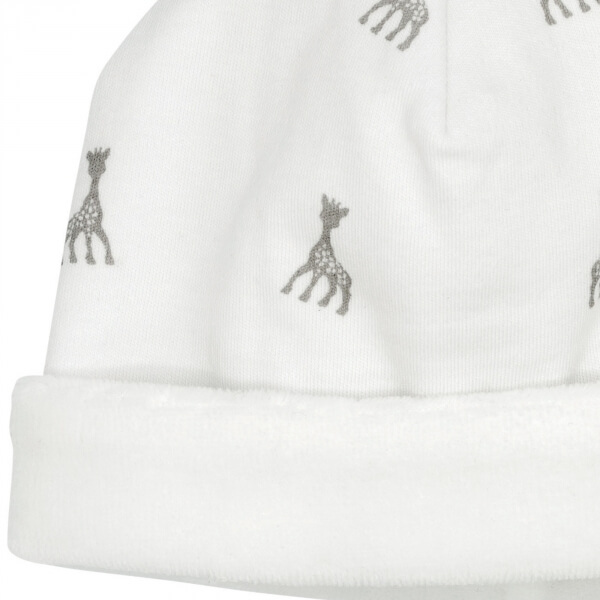 Bonnet Sophie la girafe 0 mois - Gris