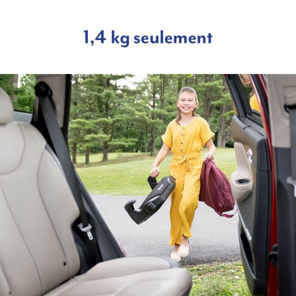 Réhausseur de siège auto sans dossier Booster Basic R129 Black