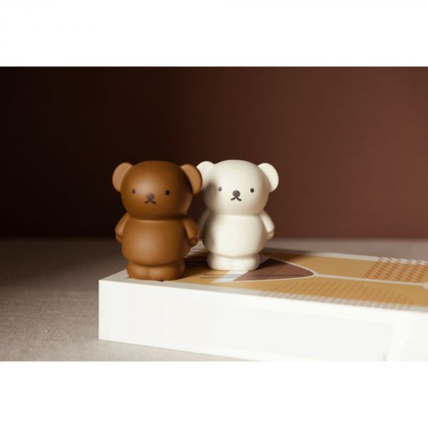 Tirelire enfant Boris l'ours taille M Sable
