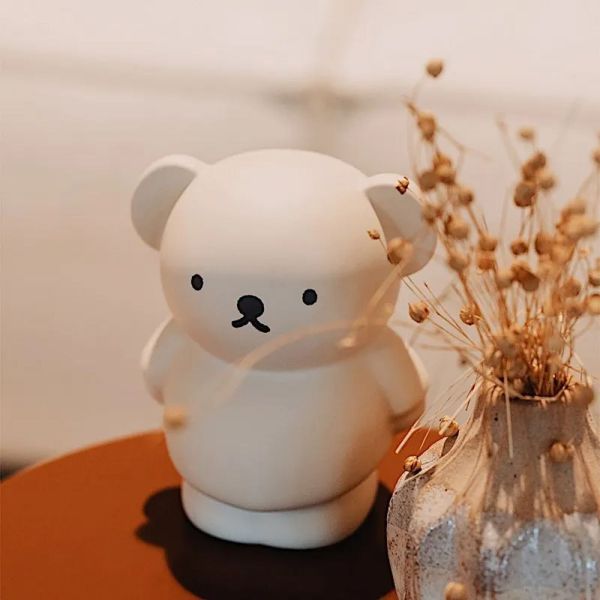 Tirelire enfant Boris l'ours taille S Sable