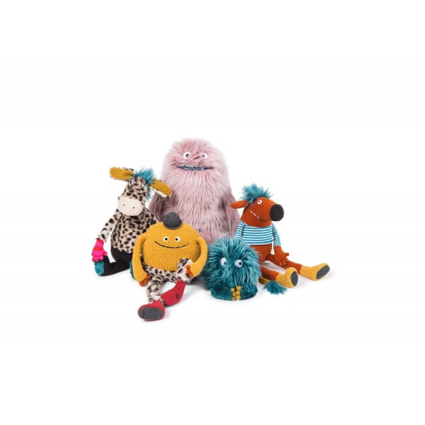 Peluche mauve Boubou Les Schmouks
