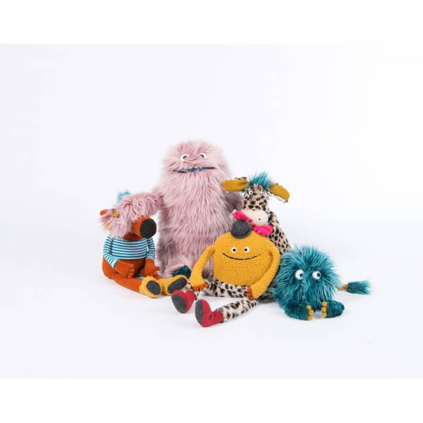 Peluche mauve Boubou Les Schmouks