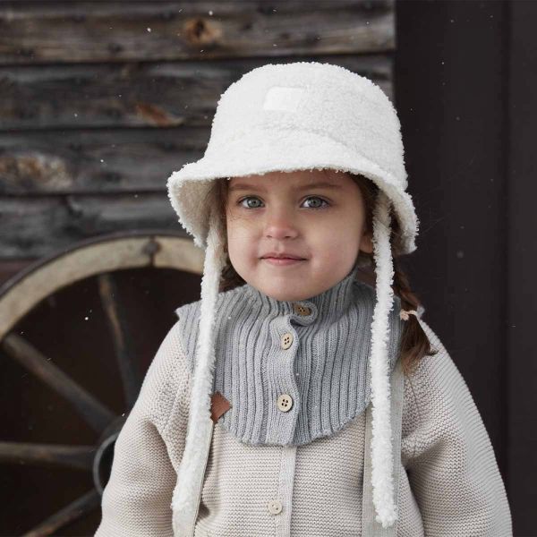 Bob bébé bouclette Blanc 1-2 ans