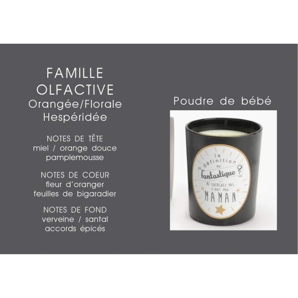 Bougie parfumée Wonder Maman