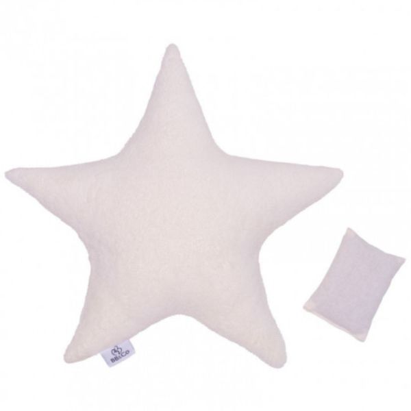 Bouillotte étoile en bambou/gaze de coton Mousse de lait