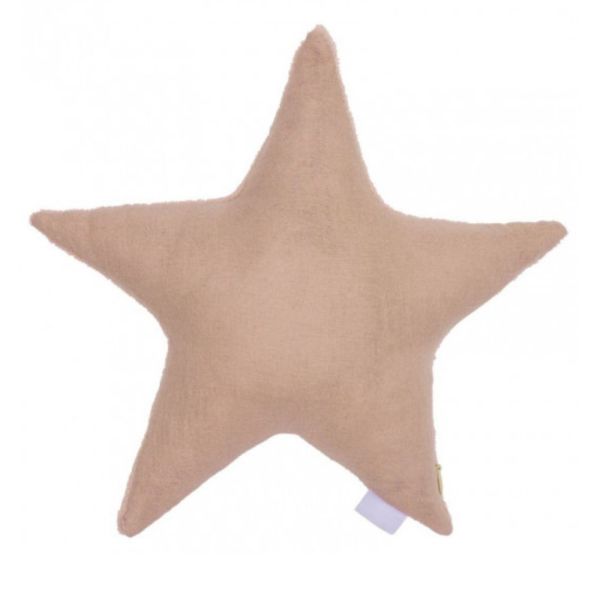 Bouillotte étoile en bambou/gaze de coton Mocha