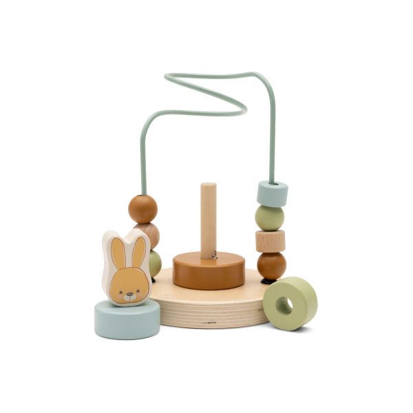 Boulier Spirale en Bois - Bunny Luz