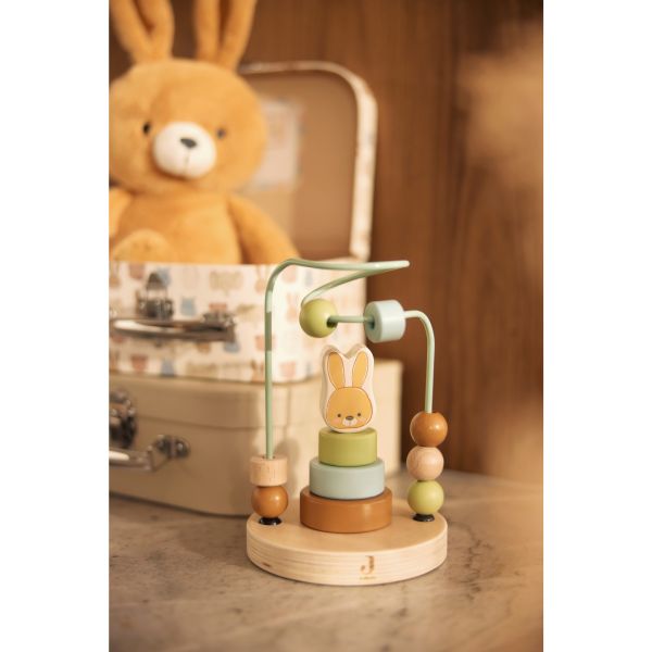 Boulier Spirale en Bois - Bunny Luz