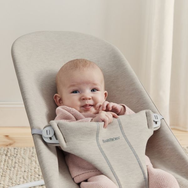 Transat bébé Bliss Jersey 3D Beige clair