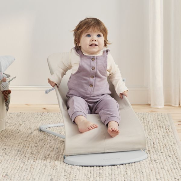 Transat bébé Bliss Jersey 3D Beige clair
