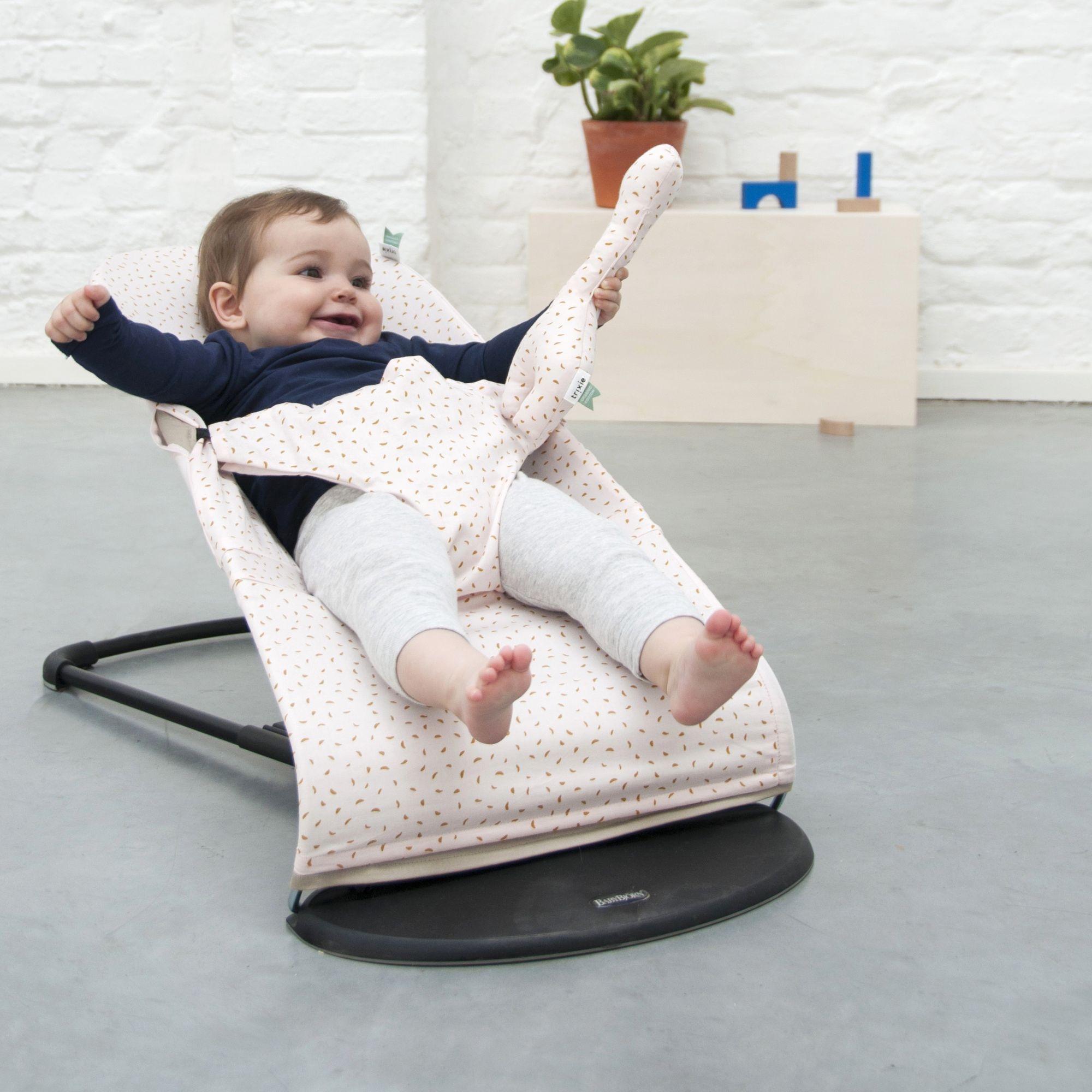 Trixie Housse Pour Transat Babybjorn Moonstone Made In Bebe Trixie Housse Pour Transat Babybjorn Moonstone Made In Bebe