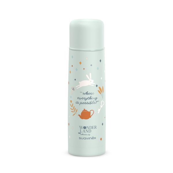Bouteille isotherme Wonderland 500 ml Bleu