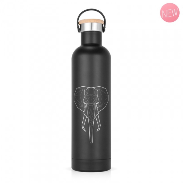 Bouteille métal 500ml Eléphant