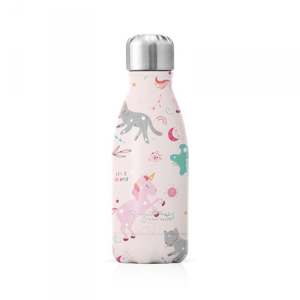 Bouteille isotherme 260ml Licorne