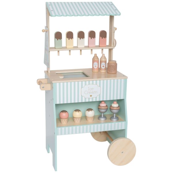 Stand de glaces en bois enfant
