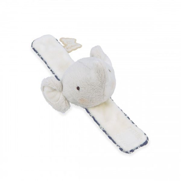Coffret pour bébé chaussons et bracelet sonore Elephant