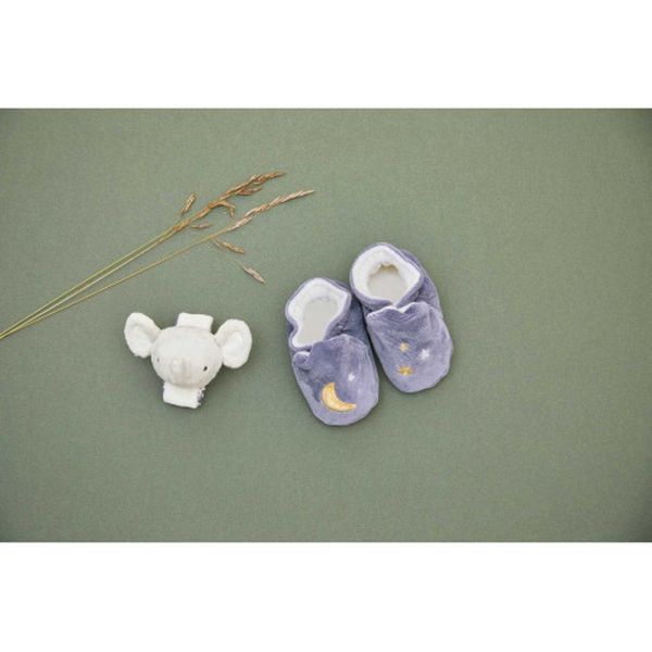 Coffret pour bébé chaussons et bracelet sonore Elephant