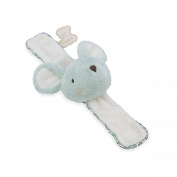 Coffret pour bébé chaussons et bracelet sonore Souris
