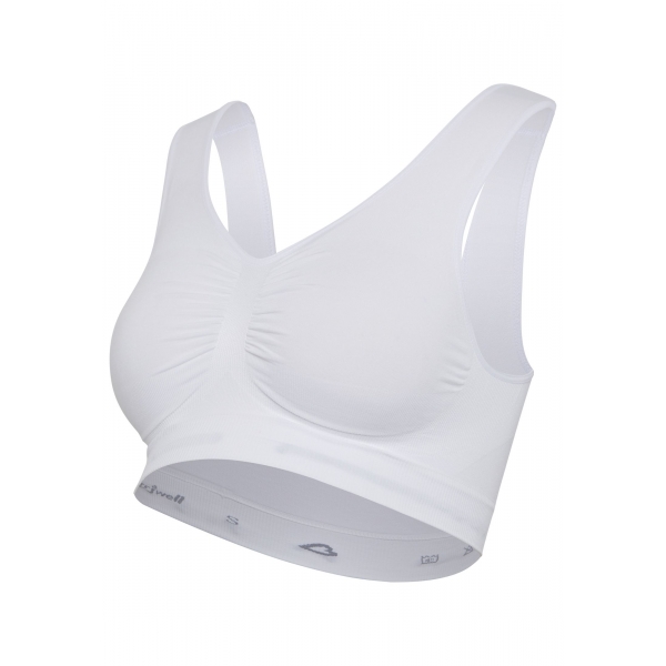 Brassière de grossesse sans couture blanc taille L