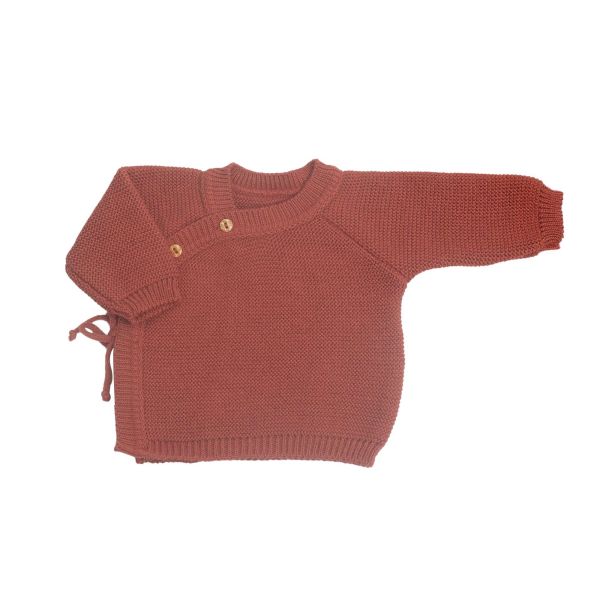 Brassière bébé naissance Terracota