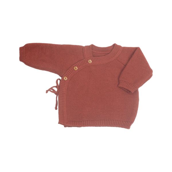 Brassière bébé naissance Terracota