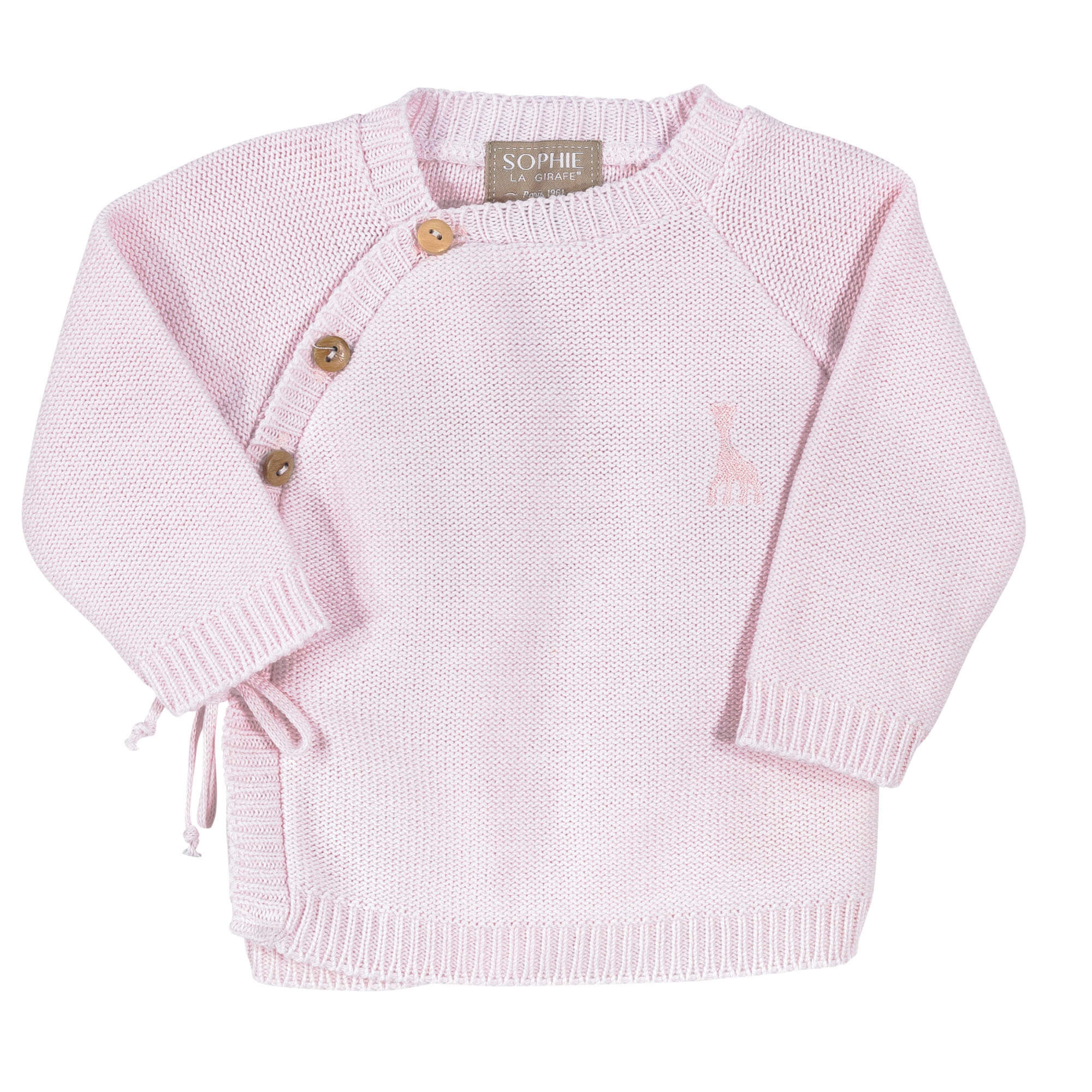 Trois Kilos Sept Brassiere Sophie La Girafe 1 Mois Rose Made In Bebe
