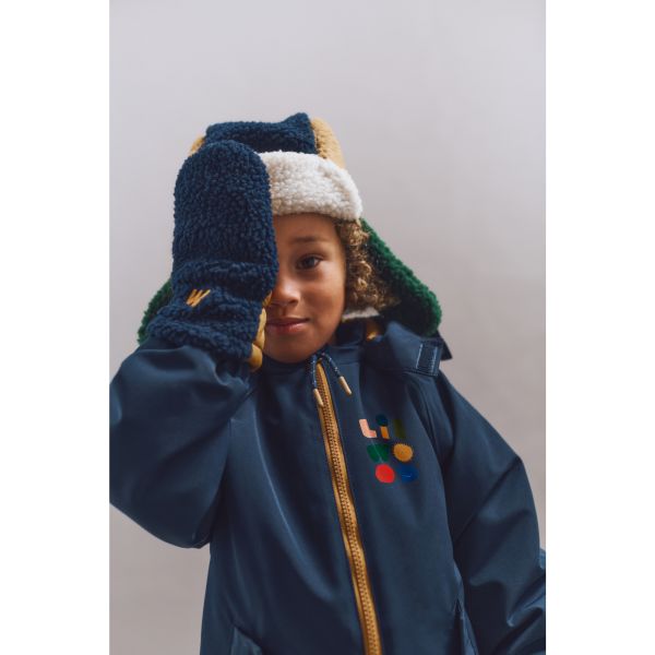 Bonnet polaire enfant Bravo Classic Navy Multi Mix 3-4 ans