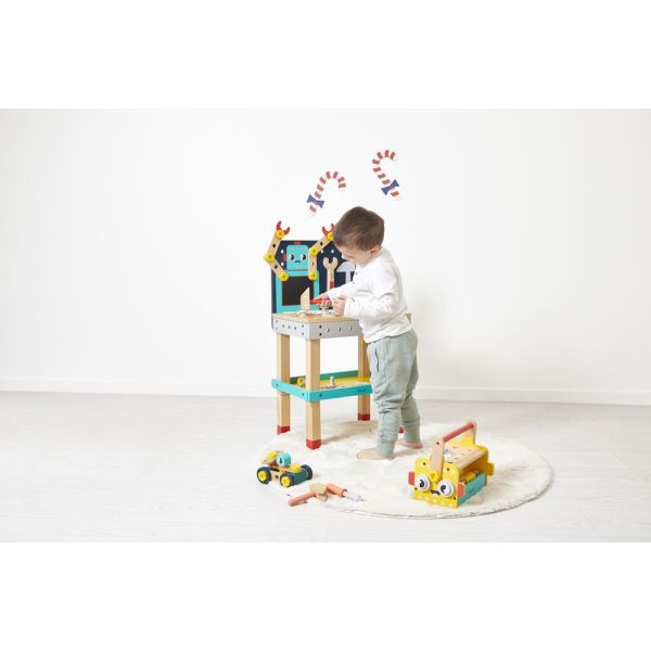 Établi enfant géant magnétique Robot Brico Kids