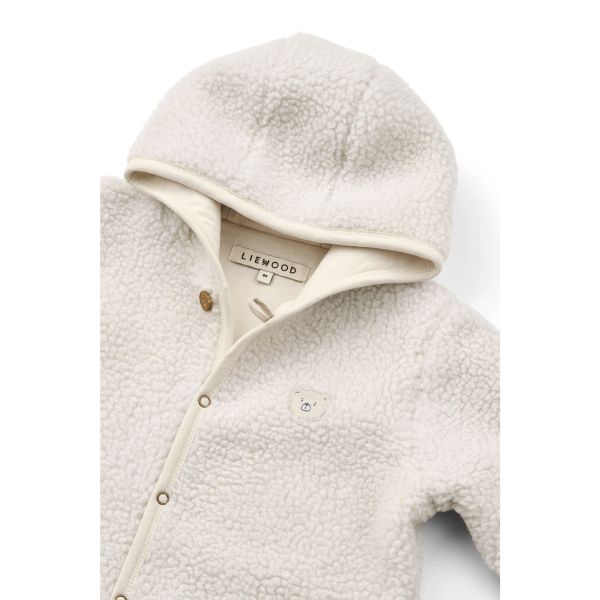 Combinaison bébé polaire chaude à capuche Briley Sandy 3 mois
