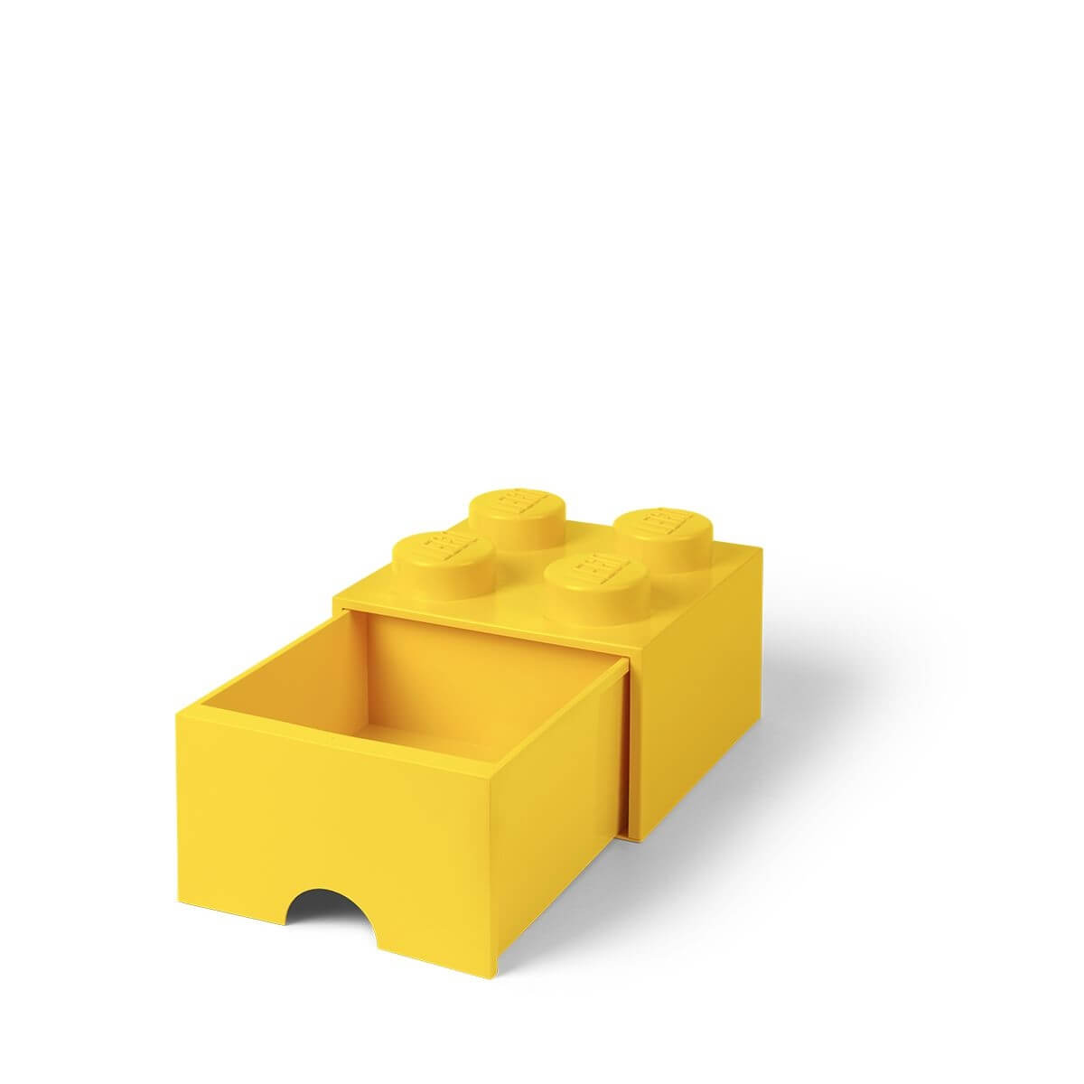 Boite rangement Lego Jaune 25 x 25 x 18 cm ?