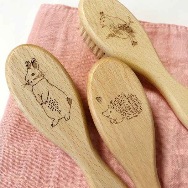 Brosse à cheveux bébé Lapin