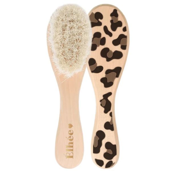 Brosse bébé en bois naturel Graouu