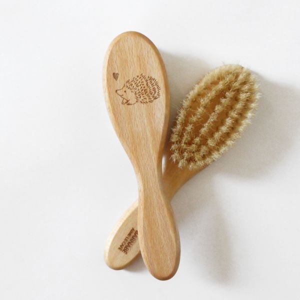 Brosse à cheveux bébé Hérisson