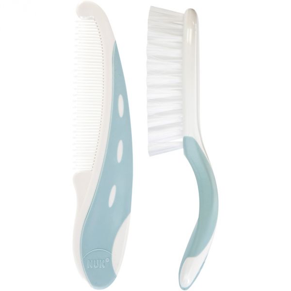 Brosse à cheveux et peigne soie naturelle bébé TEX BABY : la brosse et le  peigne à Prix Carrefour