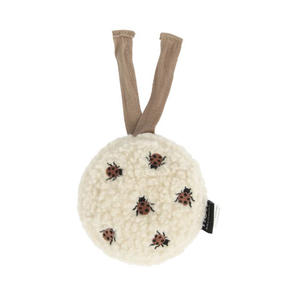 Peluche bruits blancs à suspendre Ted abeilles beige