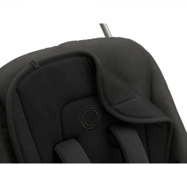 Coussin confort réversible pour poussette Bugaboo Noir