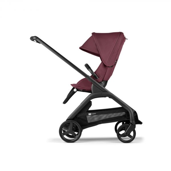 Poussette compacte Dragonfly compléte Black / Dark cherry