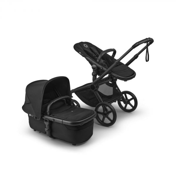 Poussette duo Fox 5 tout terrain complète Noir / Noir prestige