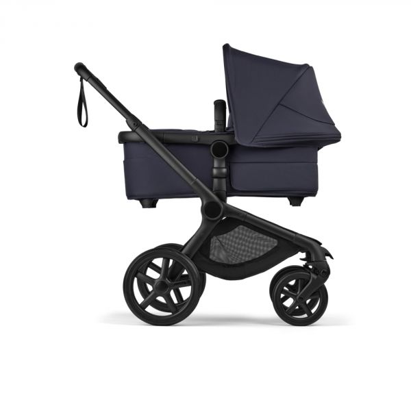 Poussette duo Fox 5 tout terrain complète Noir / Pur indigo