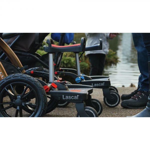 Planche à roulettes Buggy Board Maxi + Noir et Gris