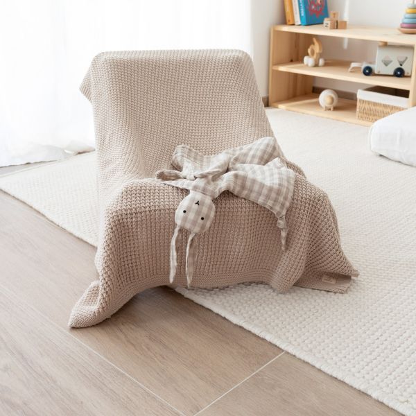 Doudou lapin 40x40 cm Sésame