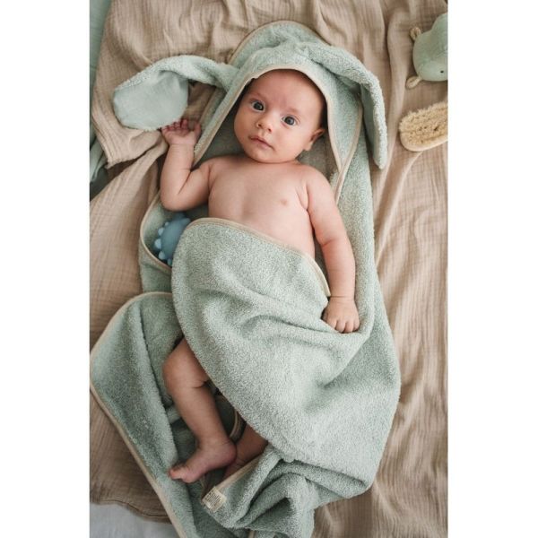 Cape de bain Bunny Mint Breeze