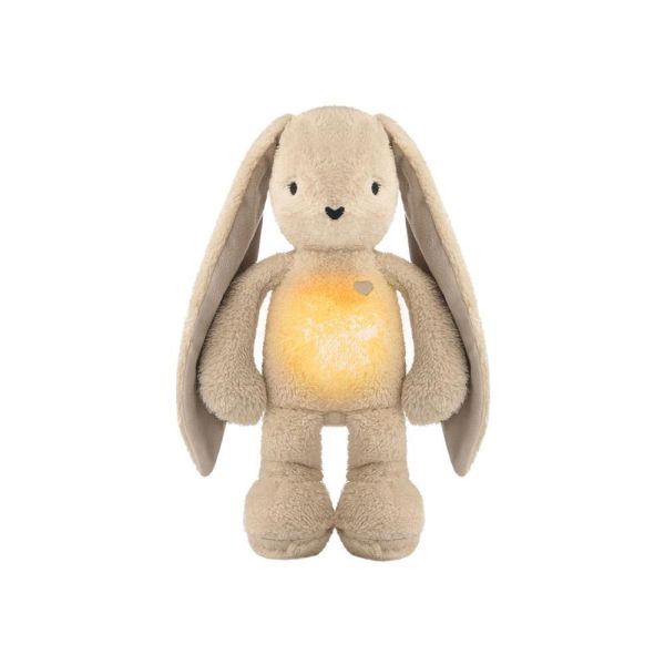 Peluche Bunny beige 5 en 1 avec lumière