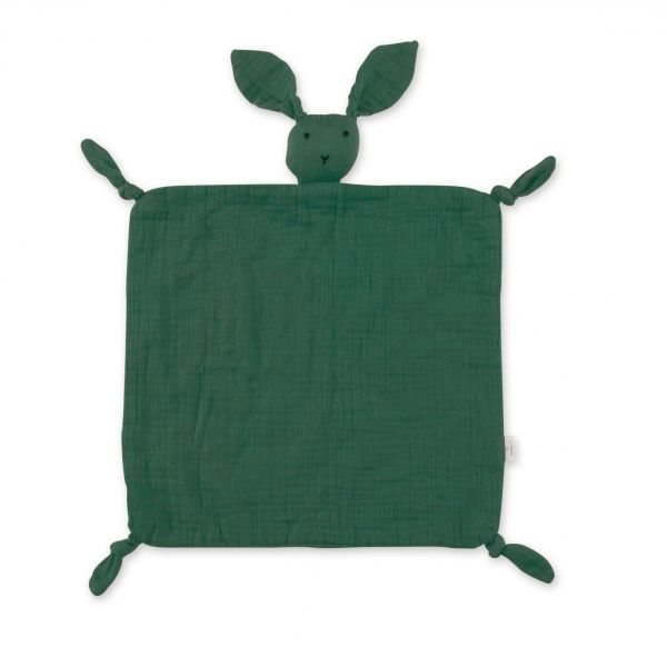 Doudou lapin 40x40 cm Khaki