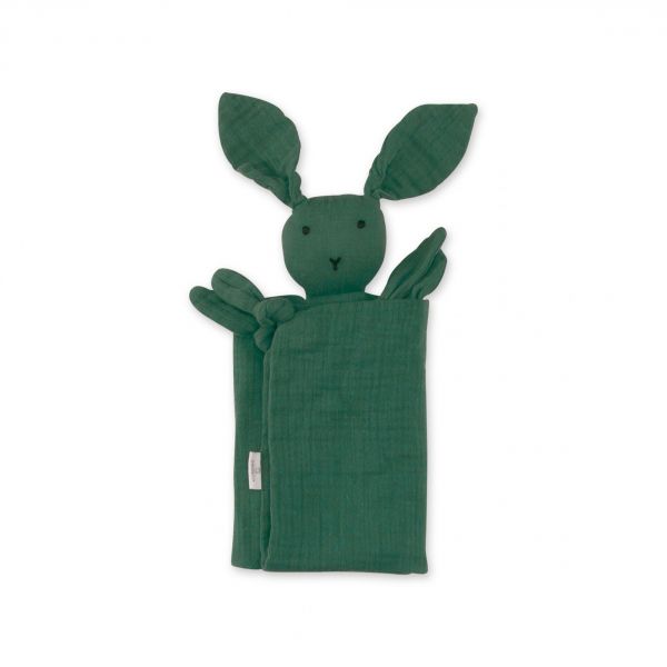 Doudou lapin 40x40 cm Khaki