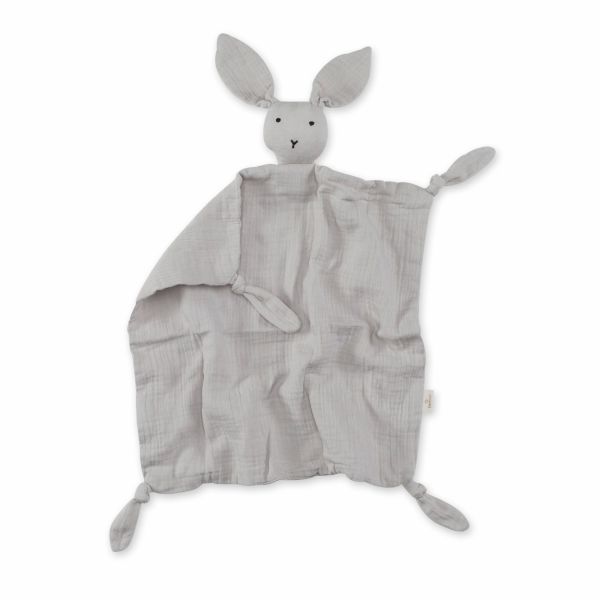 Doudou lapin 40x40 cm Gris