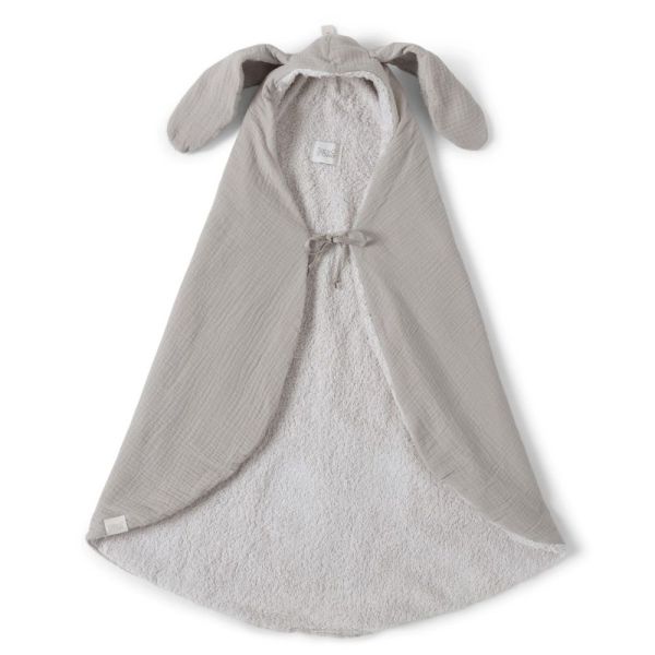 Couverture polaire avec capuche Poudre de lait