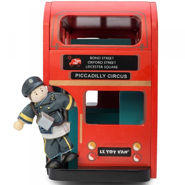 Bus de Londres et son conducteur